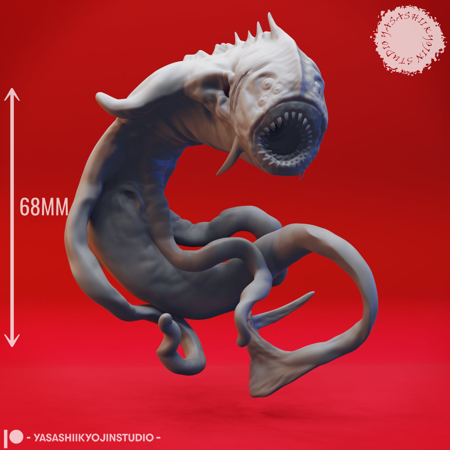 Aboleth - Tabletop Miniature (Pre-Supported STL)