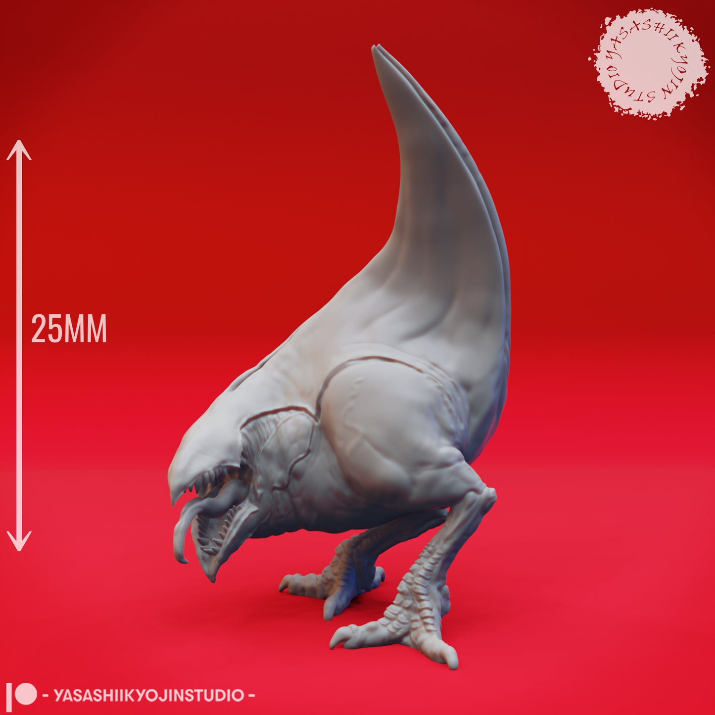 Abyssal Chicken Mob - Bundle - 3D Printed Mini for Tabletop Gaming, Dungeons and Dragons, Pathfinder, Kings of War and other RPG's