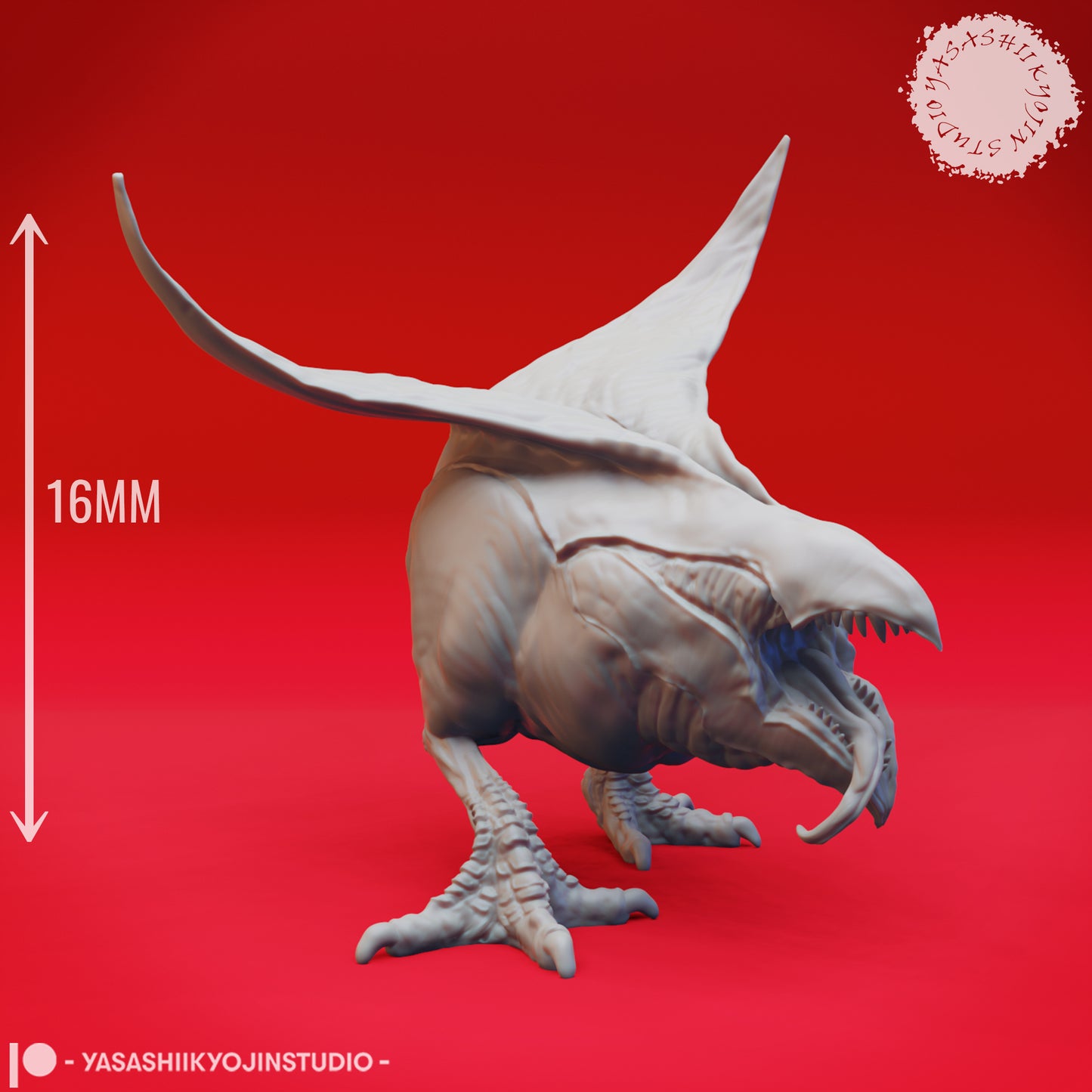 Abyssal Chicken Mob - Bundle - 3D Printed Mini for Tabletop Gaming, Dungeons and Dragons, Pathfinder, Kings of War and other RPG's