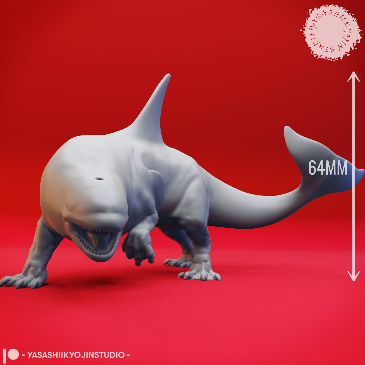 Akhlut - Aggravated - Tabletop Miniature STL