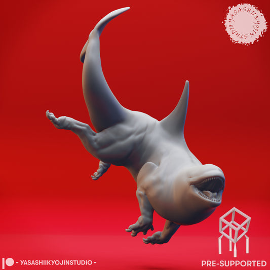 Akhlut - Diving - Tabletop Miniature (Pre-Supported STL)