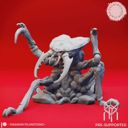 Ankheg - Bursting - Tabletop Miniature (Pre-Supported STL)