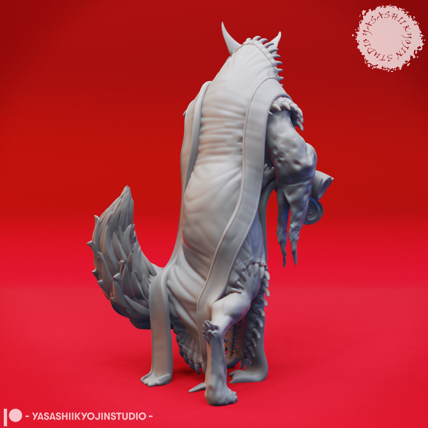 Arcanaloth - Record Keeper - 3D Printed Minis for Tabletop Gaming, Dungeons and Dragons, Pathfinder, Kings of War, Daggerheart and other RPGs