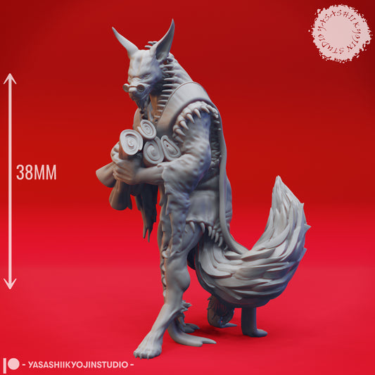 Arcanaloth - Record Keeper - 3D Printed Minis for Tabletop Gaming, Dungeons and Dragons, Pathfinder, Kings of War, Daggerheart and other RPGs