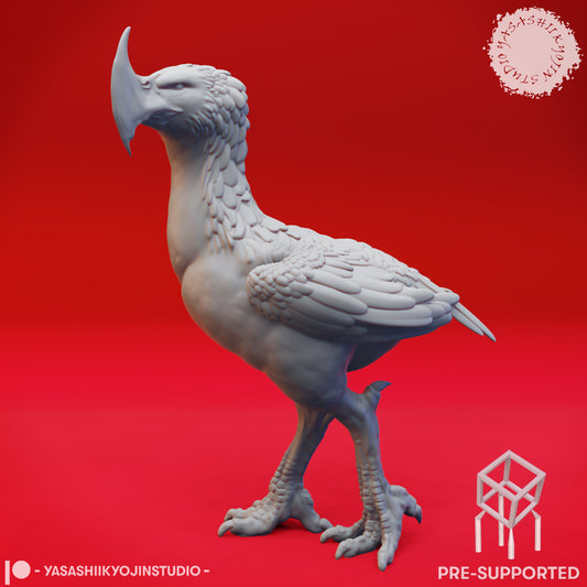 Axe Beak - Tabletop Miniature (Pre-Supported)