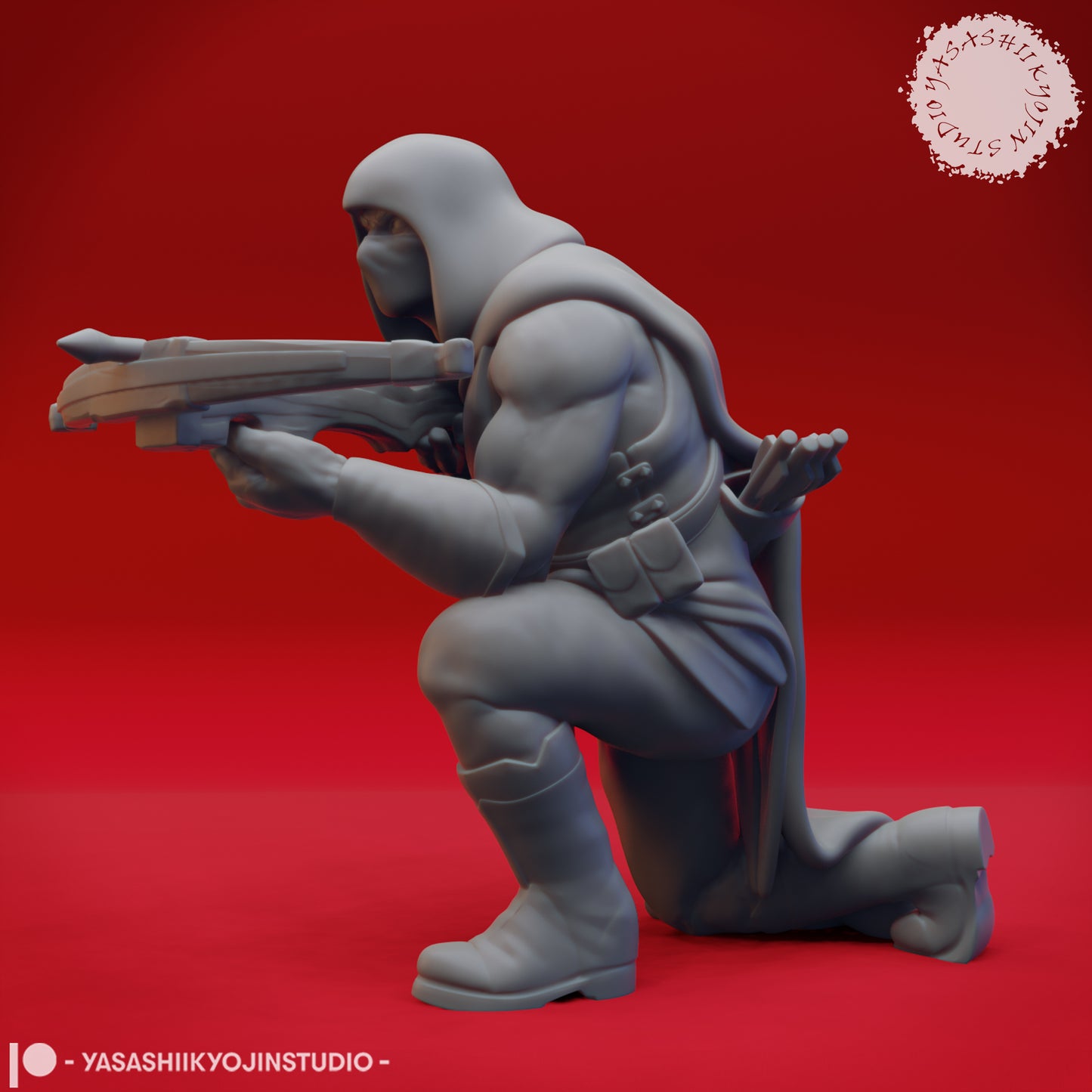 Crossbow Bandit - Tabletop Miniature (Pre-Supported STL)