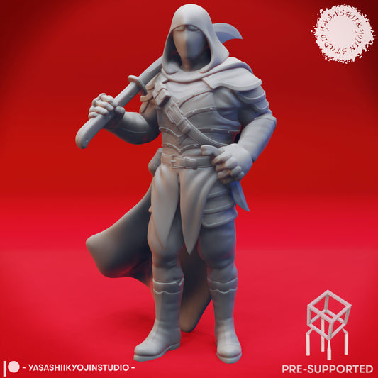 Bandit Captain - Tabletop Miniature (Pre-Supported STL)