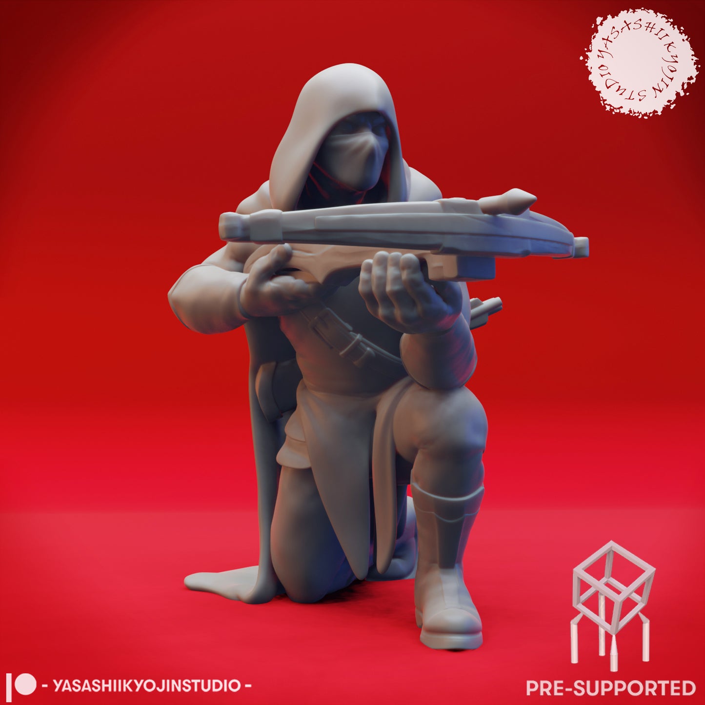 Crossbow Bandit - Tabletop Miniature (Pre-Supported STL)