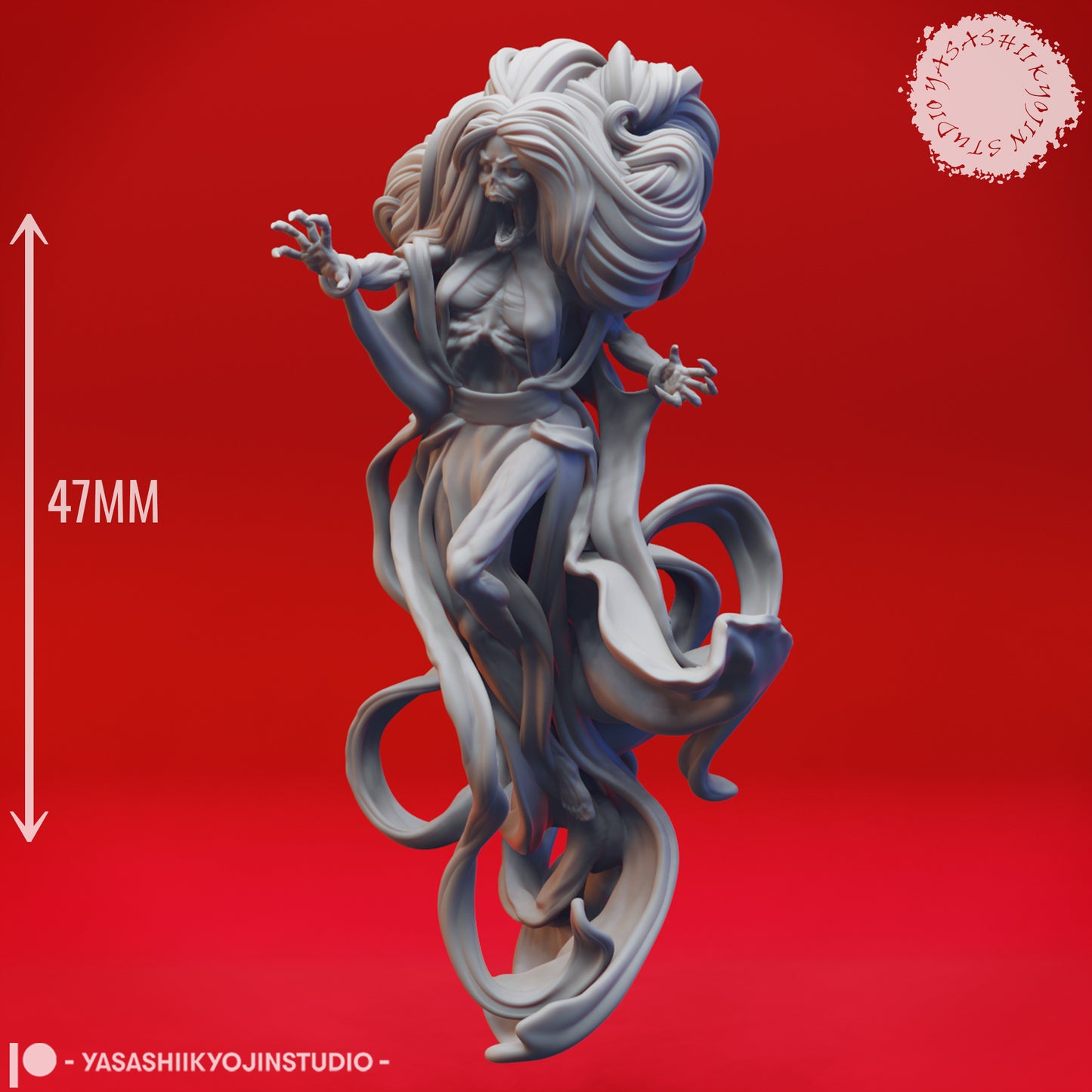 Banshee - Tabletop Miniature (Pre-Supported STL)
