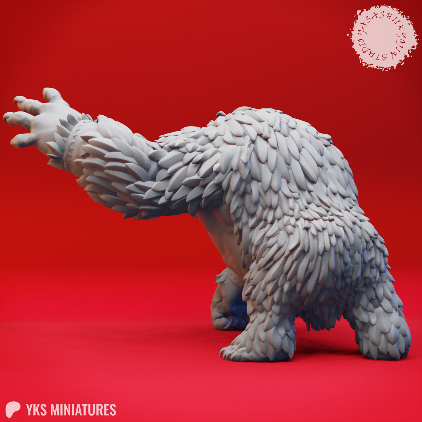 Barlgura - 3D Printed Mini for Tabletop Gaming, Dungeons and Dragons, Pathfinder, Kings of War and other RPG's