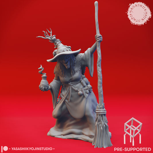 Barovian Witch - Tabletop Miniature (Pre-Supported)
