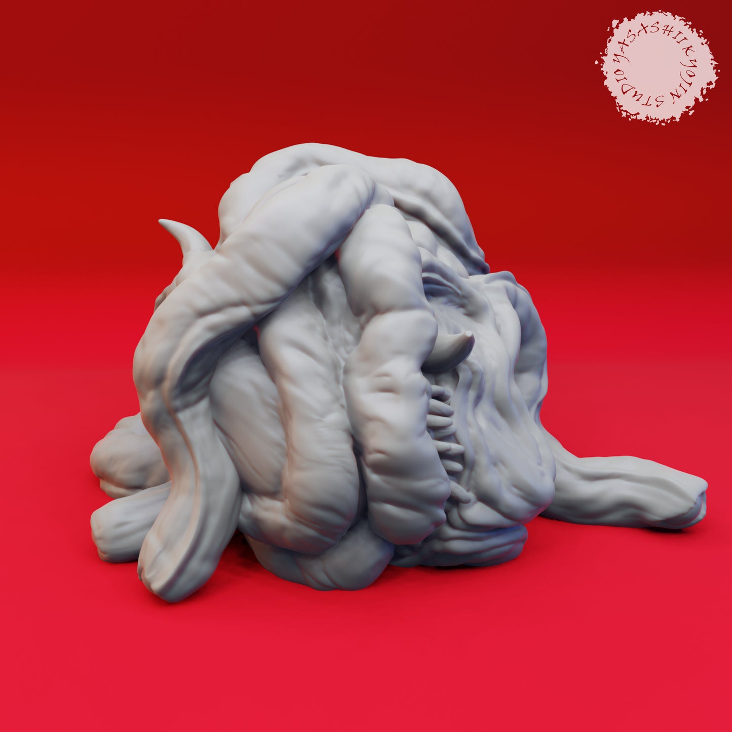 Beholder - Defeated - 3D Printed Mini for Tabletop Gaming, Dungeons and Dragons, Pathfinder, Kings of War and other RPG's