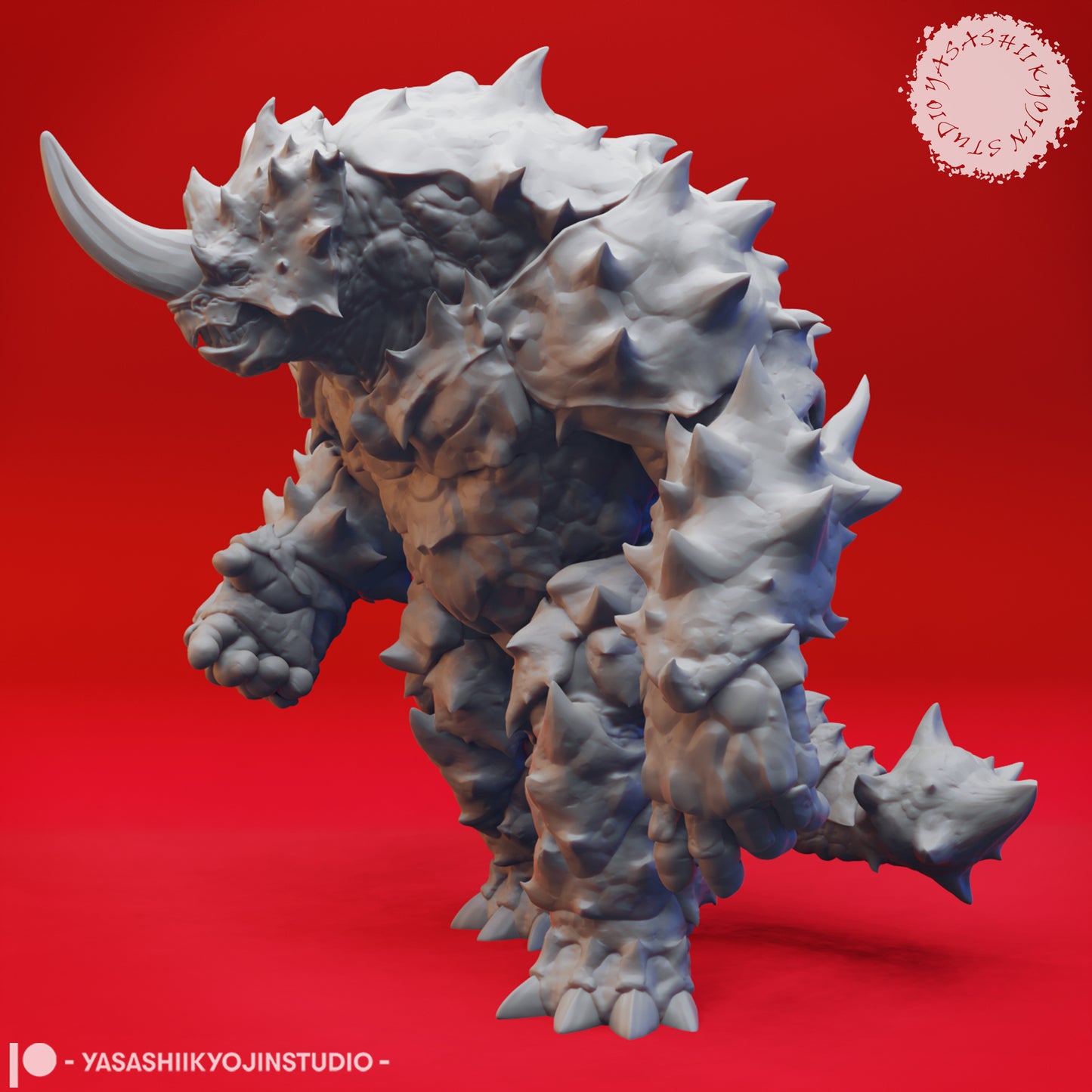 Braxat - 3D Printed Mini for Tabletop Gaming, Dungeons and Dragons, Pathfinder, Kings of War and other RPG's