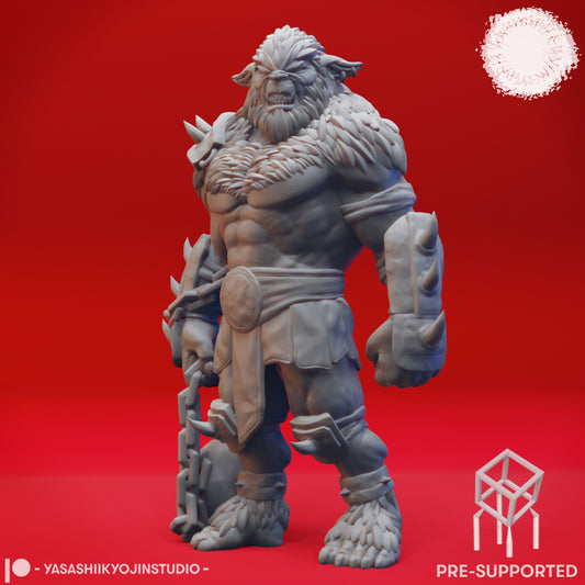 Bugbear Brute - Tabletop MIniature (Pre-Supported STL)