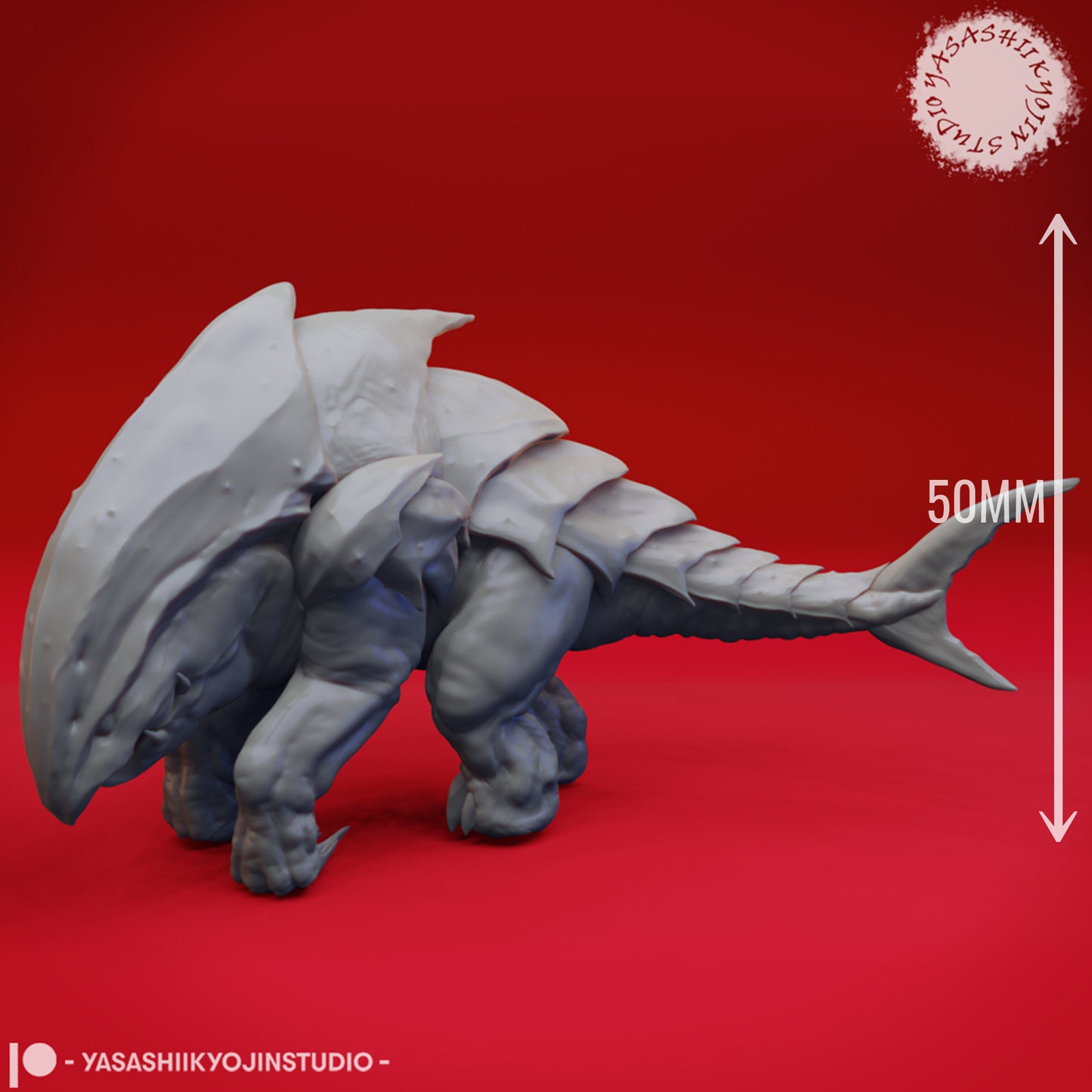 Bulette - Tabletop Miniature (Pre-Supported STL)