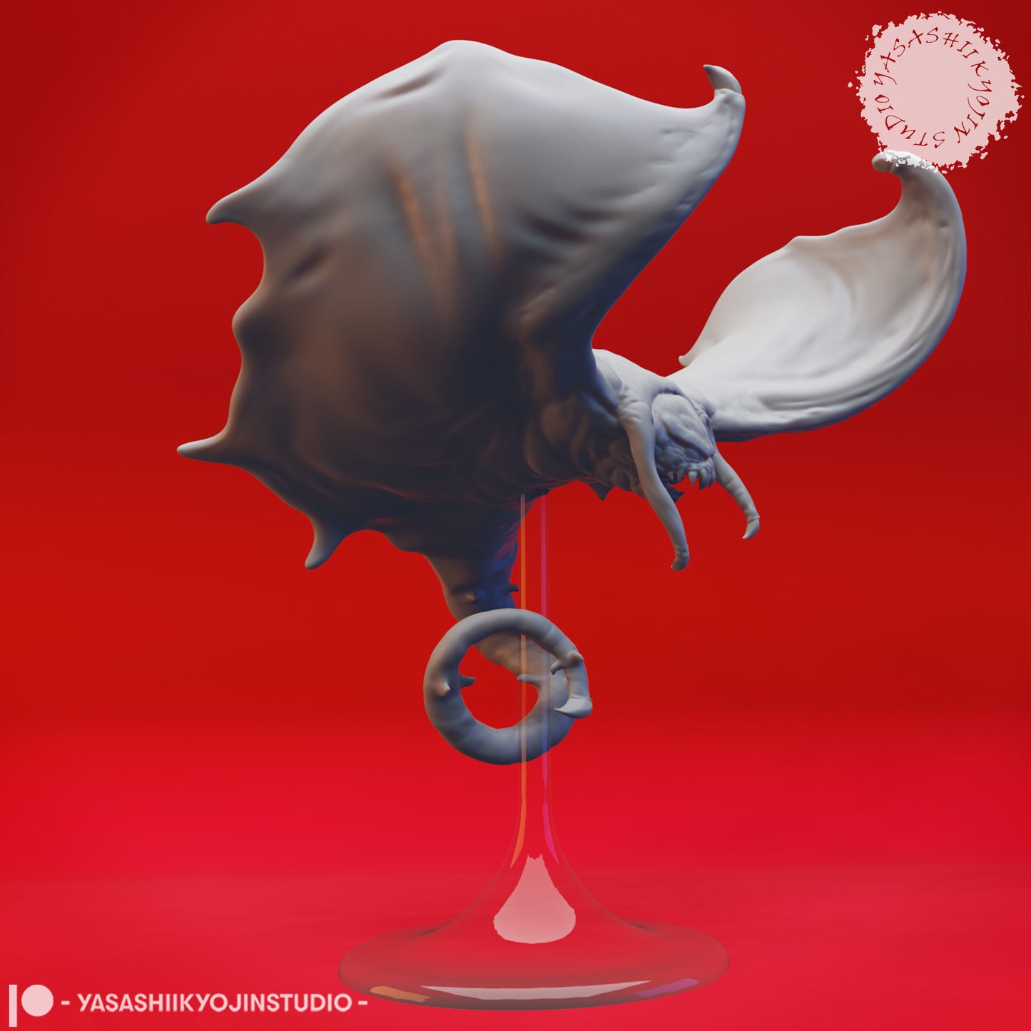 Cloaker - 3D Printed Mini for Tabletop Gaming, Dungeons and Dragons, Pathfinder, Kings of War and other RPG's