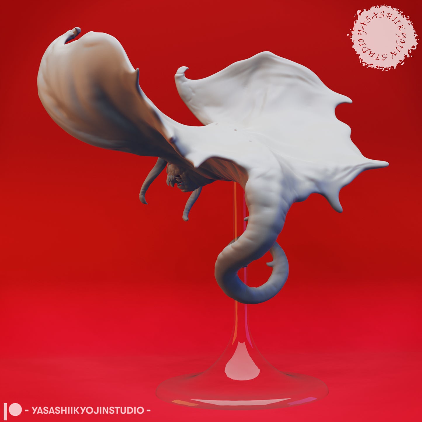 Cloaker - 3D Printed Mini for Tabletop Gaming, Dungeons and Dragons, Pathfinder, Kings of War and other RPG's