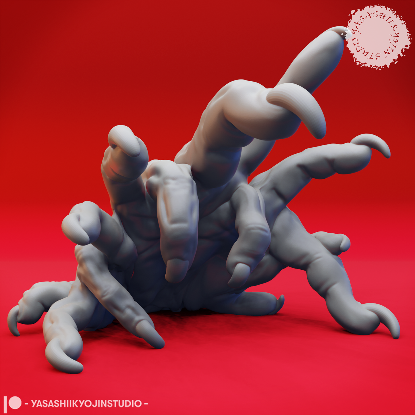 Crawling Claw - Elden - 3D Printed Mini for Tabletop Gaming, DnD, Pathfinder, Daggerheart, Kings of War and other RPG's
