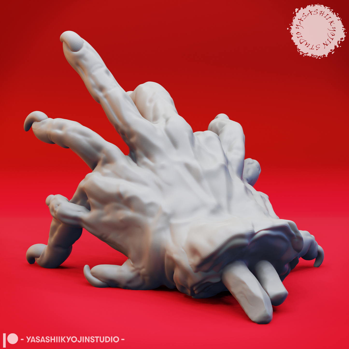 Crawling Claw - Elden - 3D Printed Mini for Tabletop Gaming, DnD, Pathfinder, Daggerheart, Kings of War and other RPG's