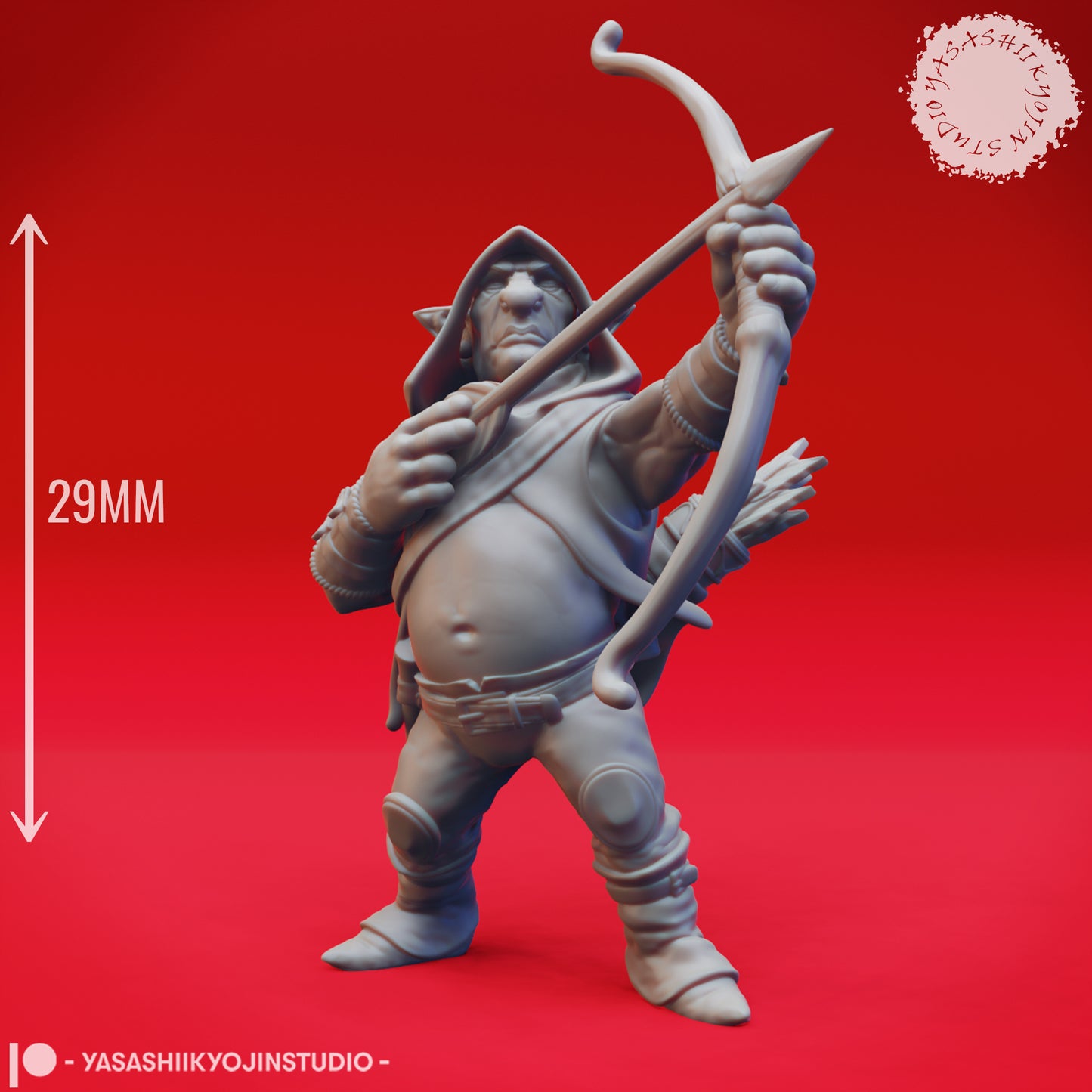 Deep Gnomes - Bundle - 3D Printed Mini for Tabletop Gaming, Dungeons and Dragons, Pathfinder, Kings of War and other RPG's