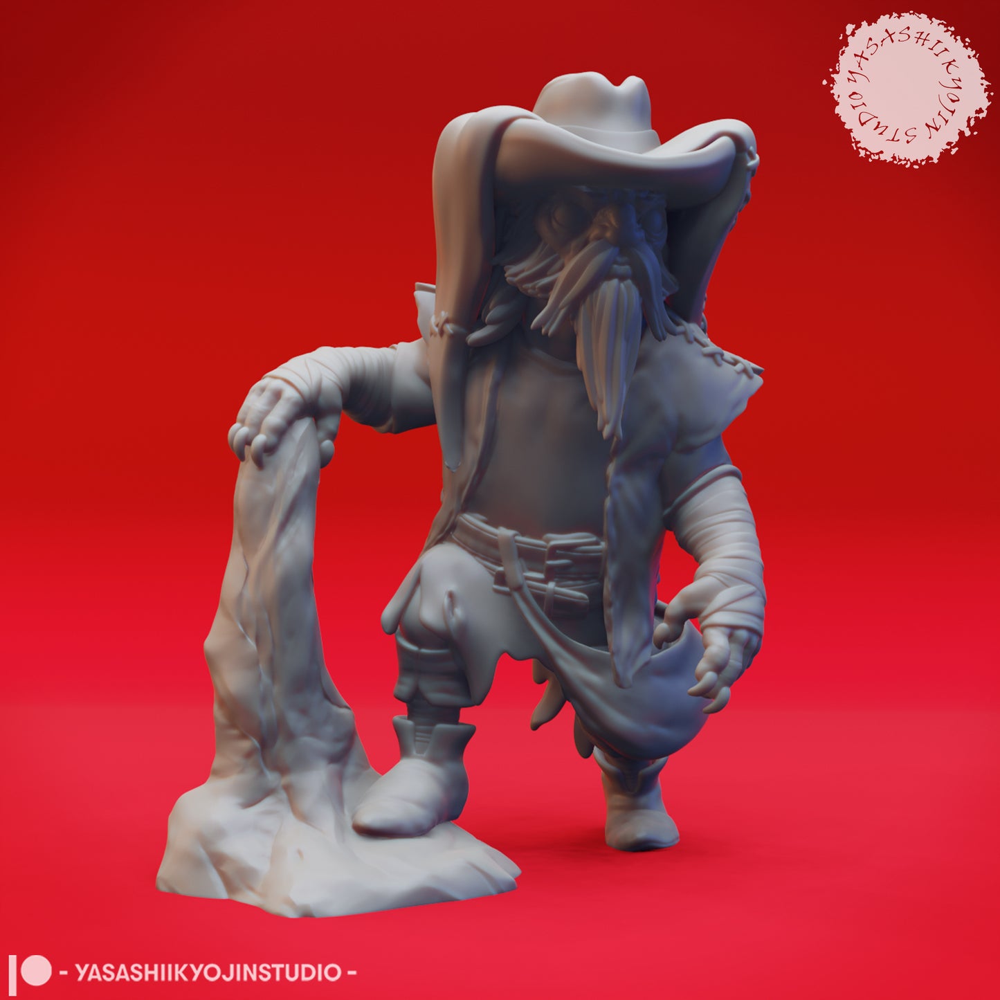 Derro - Droki - 3D Printed Mini for Tabletop Gaming, Dungeons and Dragons, Pathfinder, Kings of War and other RPG's