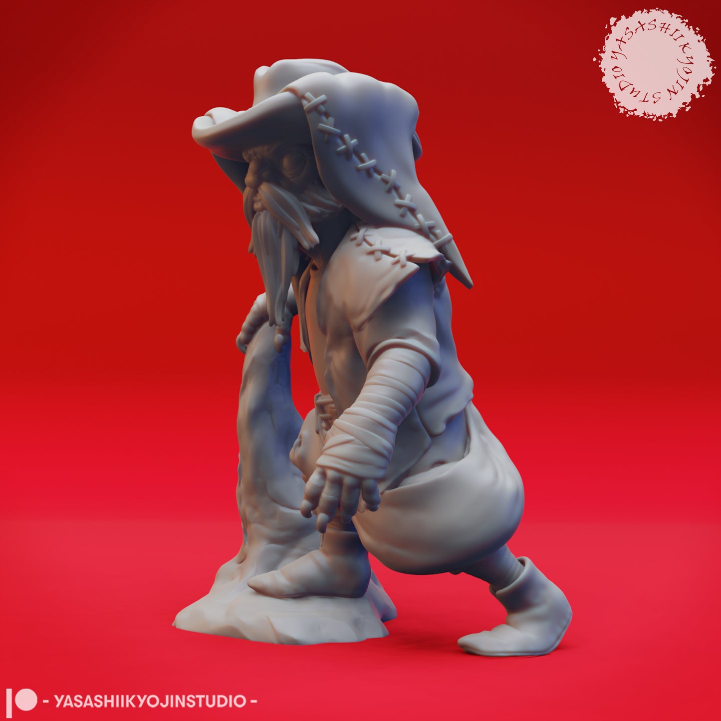 Derro - Droki - 3D Printed Mini for Tabletop Gaming, Dungeons and Dragons, Pathfinder, Kings of War and other RPG's