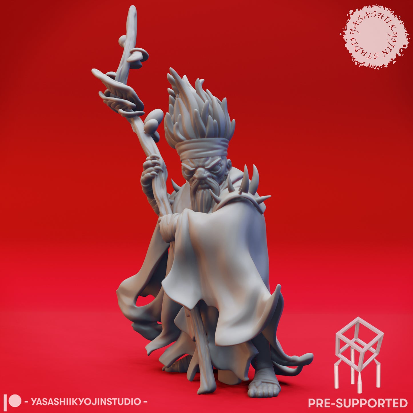 Derro - Savant - Tabletop Miniature (Pre-Supported STL)