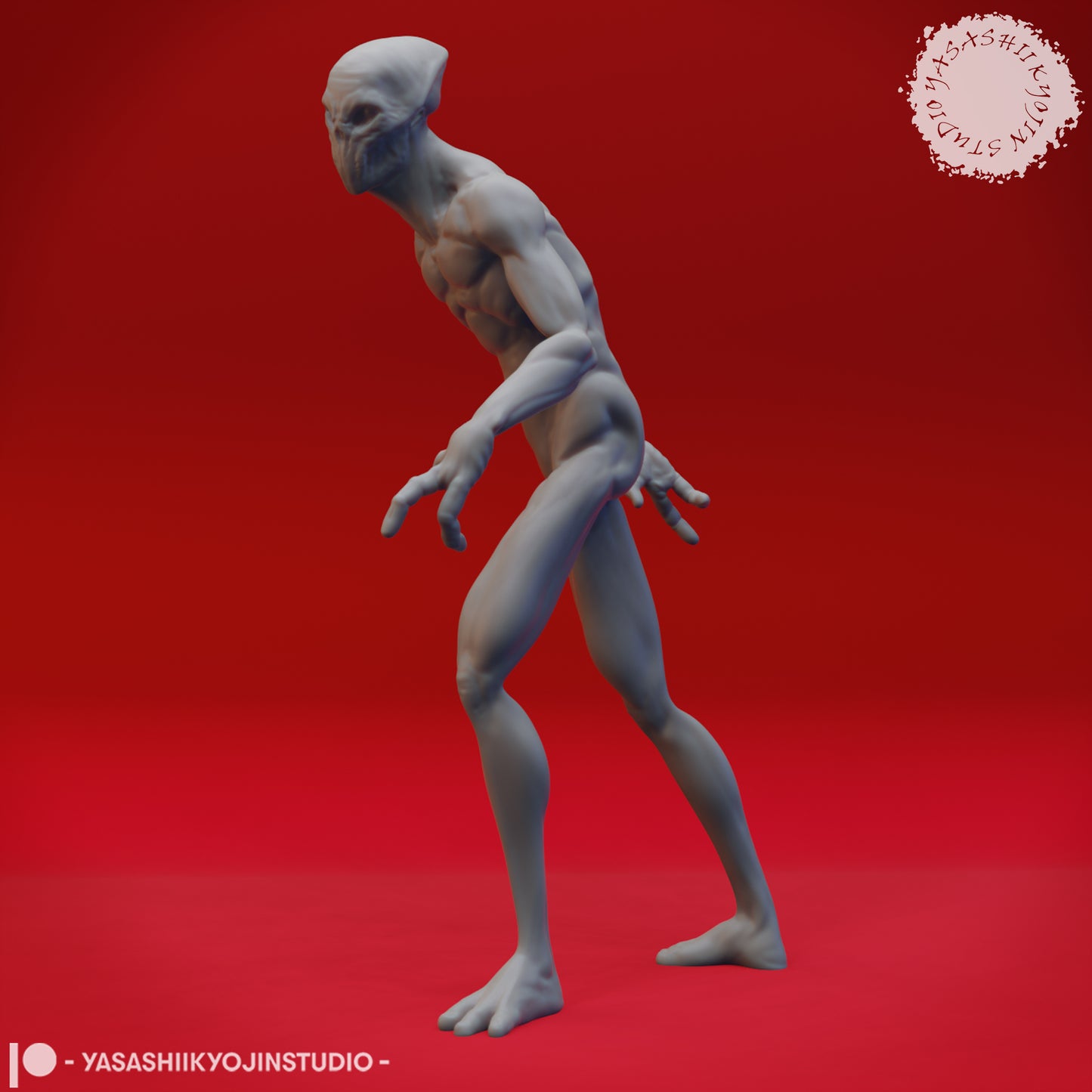 Doppelganger - 3D Printed Mini for Tabletop Gaming, Dungeons and Dragons, Pathfinder, Kings of War and other RPG's