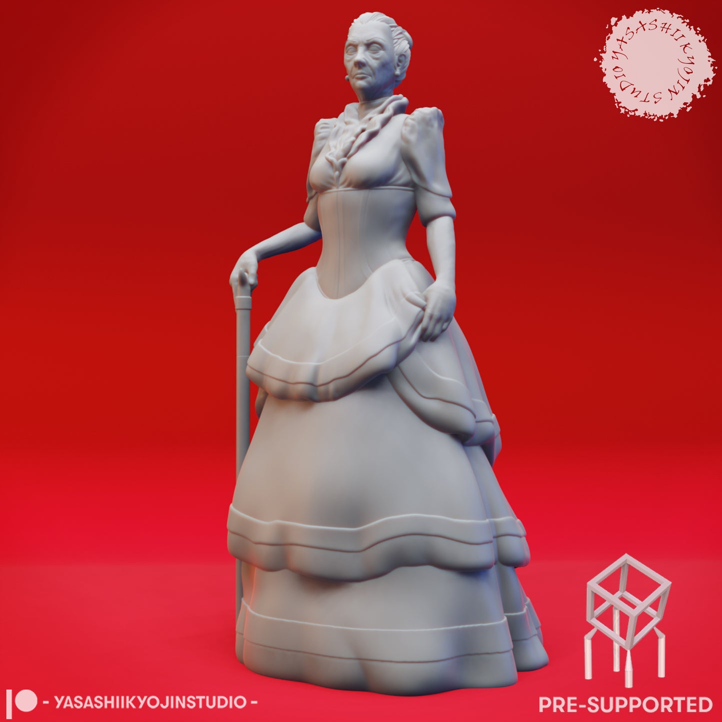 Doppelganger - Noblewoman - Tabletop Miniature (Pre-Supported STL)