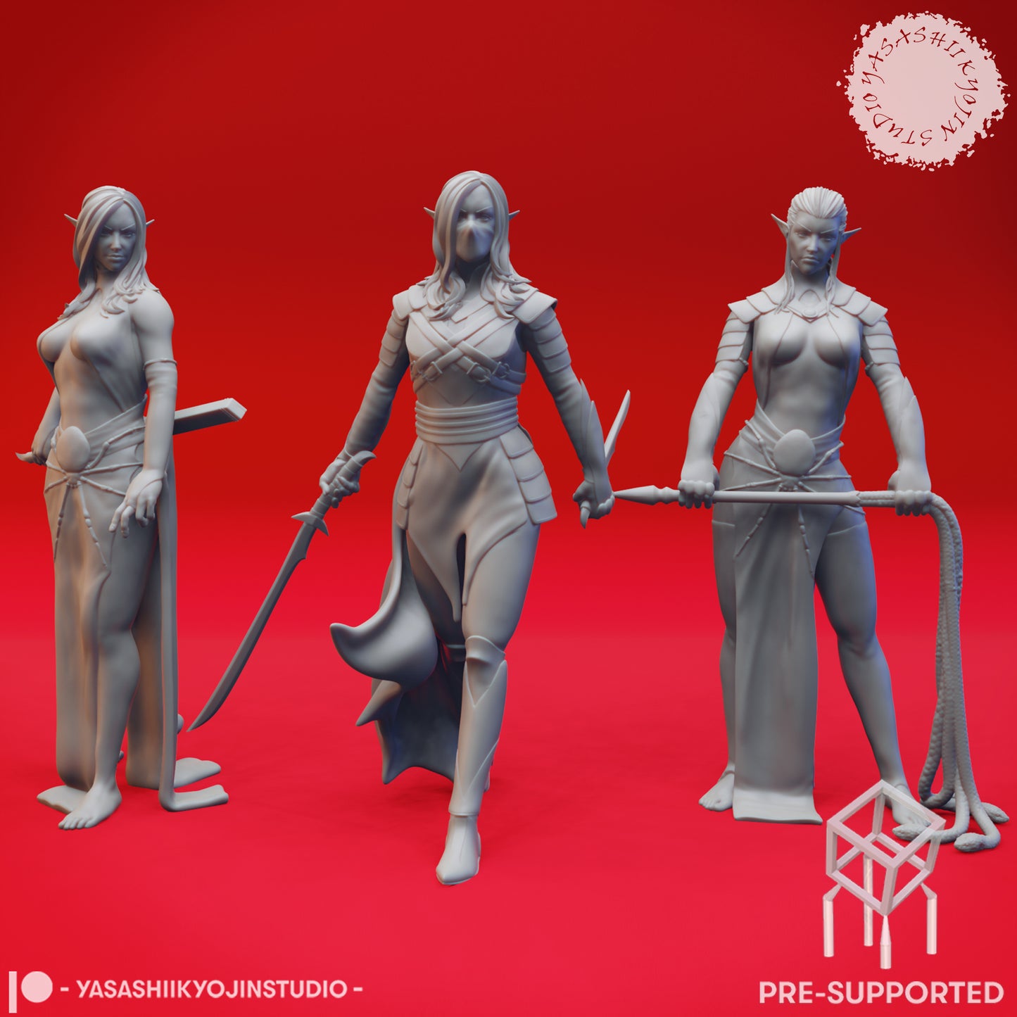 Eclipse of Drow - Tabletop Miniatures (Pre-Supported)