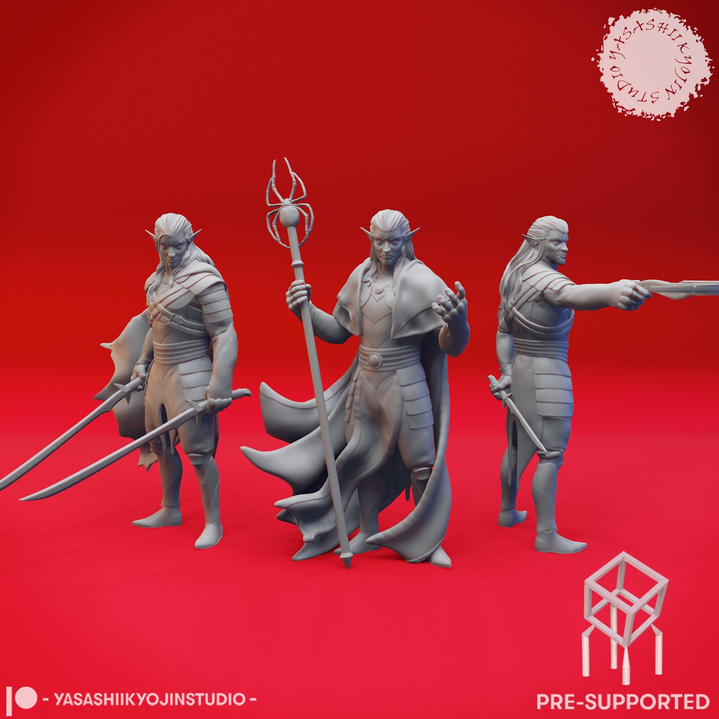 Eclipse of Drow - Tabletop Miniatures (Pre-Supported)