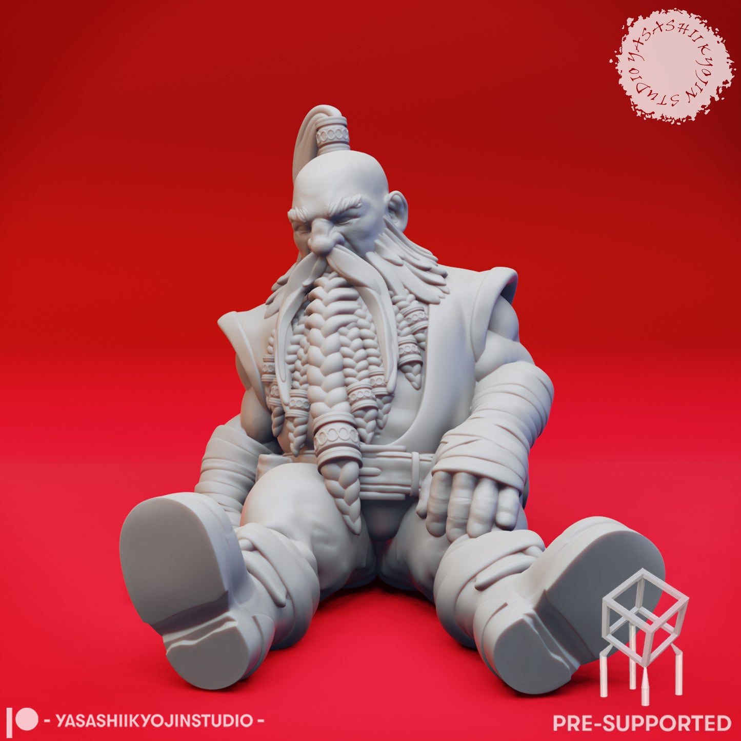 Tharden Rockseeker - Tabletop Miniatures (Pre-Supported)