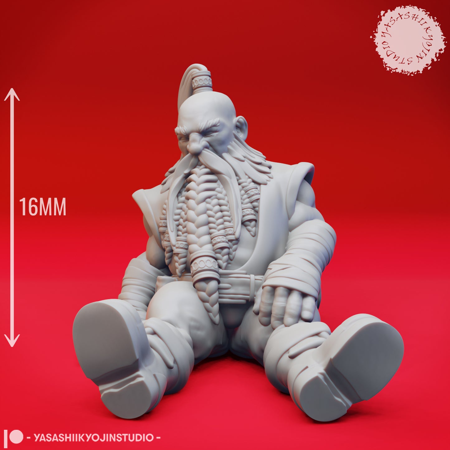 Dwarven Rockseeker Brothers - Bundle -- 3D Printed Mini for Tabletop Gaming, Dungeons and Dragons, Pathfinder, Kings of War and other RPG's