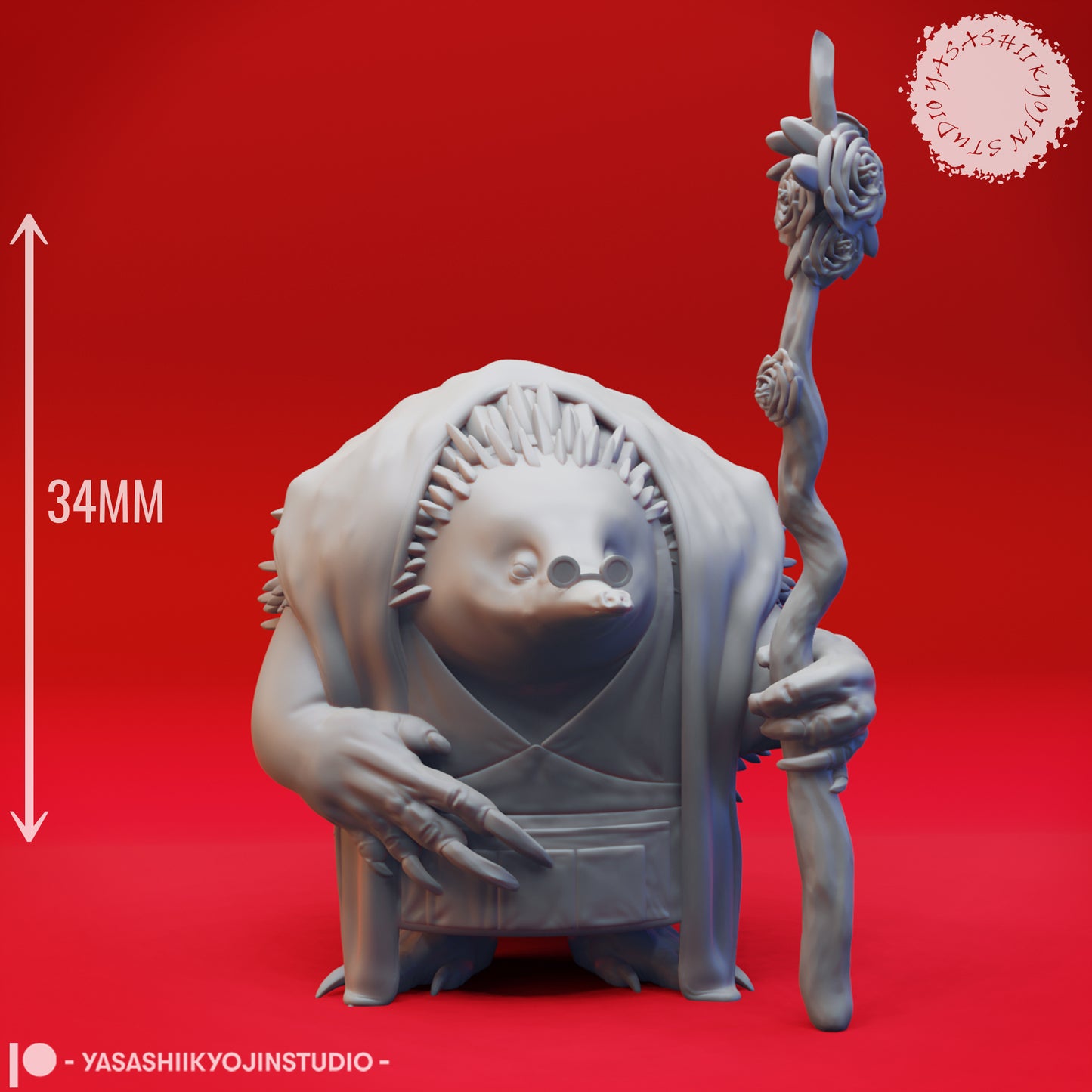 Aussie-folk Mob - Bundle - 3D Printed Minis for Tabletop Gaming, Dungeons and Dragons, Pathfinder, Kings of War and other RPG's