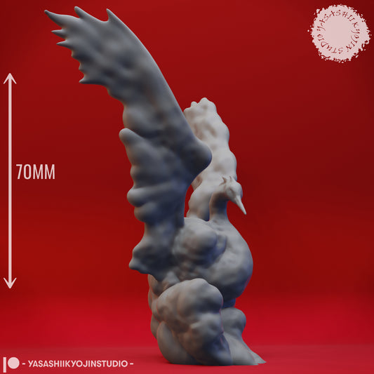 Elemental - Air - 3D Printed Mini for Tabletop Gaming, Dungeons and Dragons, Pathfinder, Kings of War and other RPG's