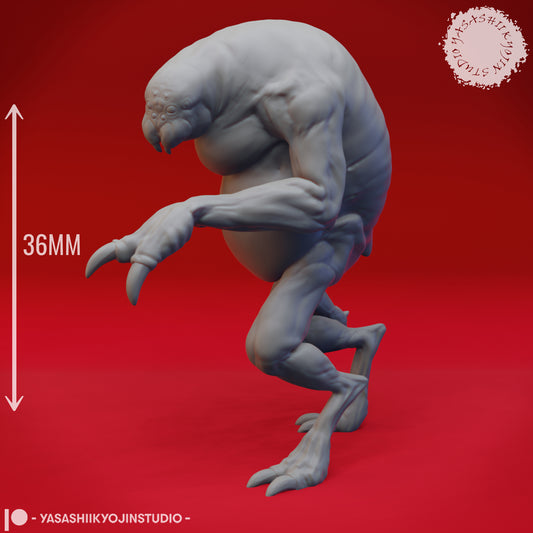 Ettercap - Stalking - 3D Printed Mini for Tabletop Gaming, Dungeons and Dragons, Pathfinder, Kings of War and other RPG's