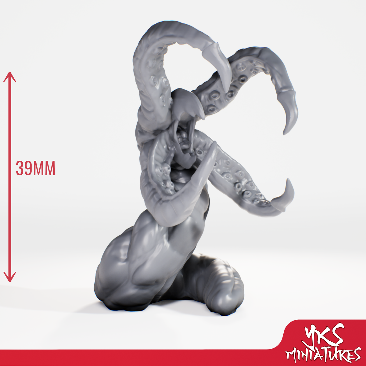 Grick - 3D Printed Mini for Tabletop Gaming, Dungeons and Dragons, Pathfinder, Kings of War and other RPG's