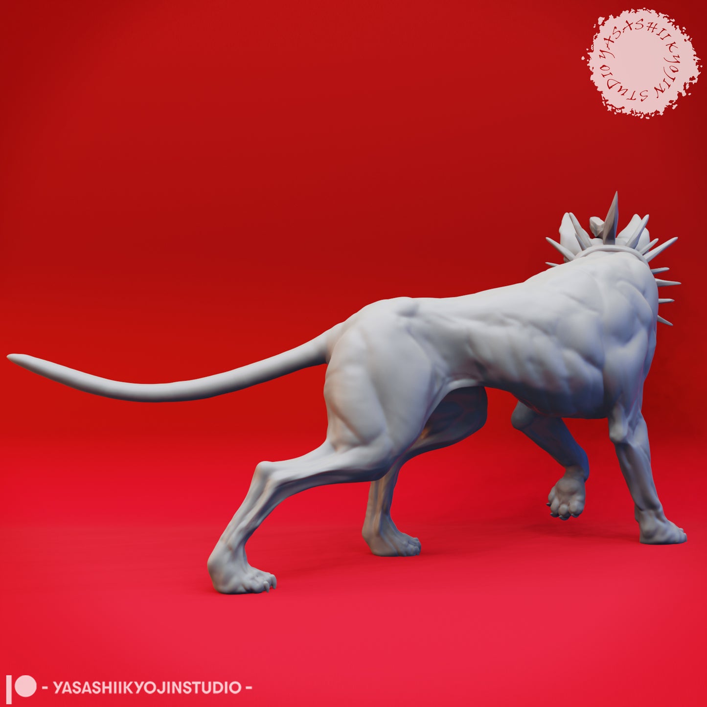 Grinch's Max - 3D Printed Mini for Tabletop Gaming, Dungeons and Dragons, Pathfinder, Kings of War and other RPG's