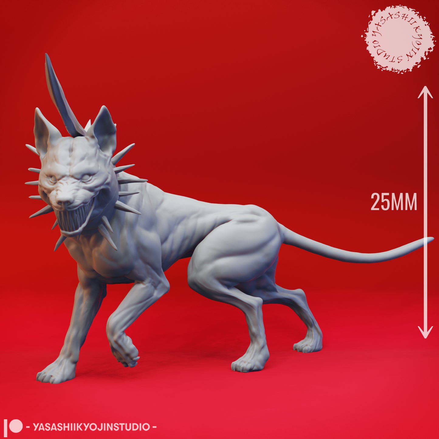 Grinch's Max - 3D Printed Mini for Tabletop Gaming, Dungeons and Dragons, Pathfinder, Kings of War and other RPG's