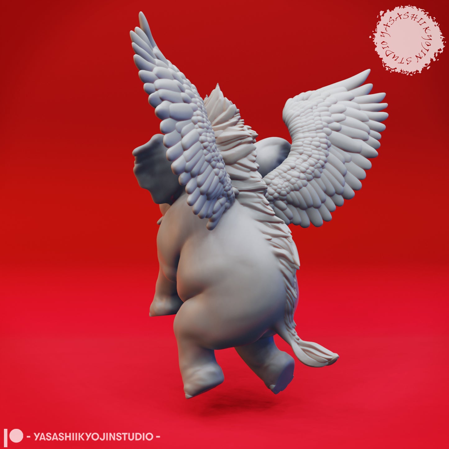 Hollyphant - Floating - 3D Printed Mini for Tabletop Gaming, Dungeons and Dragons, Pathfinder, Kings of War and other RPG's