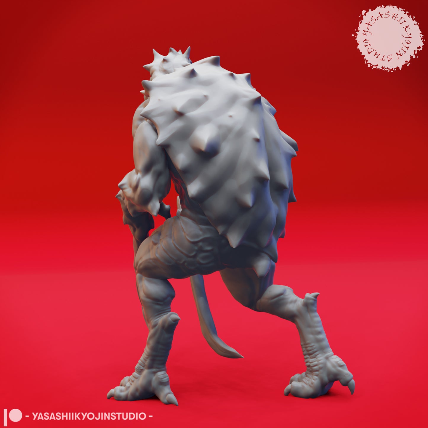 Hook Horror - Alert - 3D Printed Mini for Tabletop Gaming, Dungeons and Dragons, Pathfinder, Kings of War and other RPG's