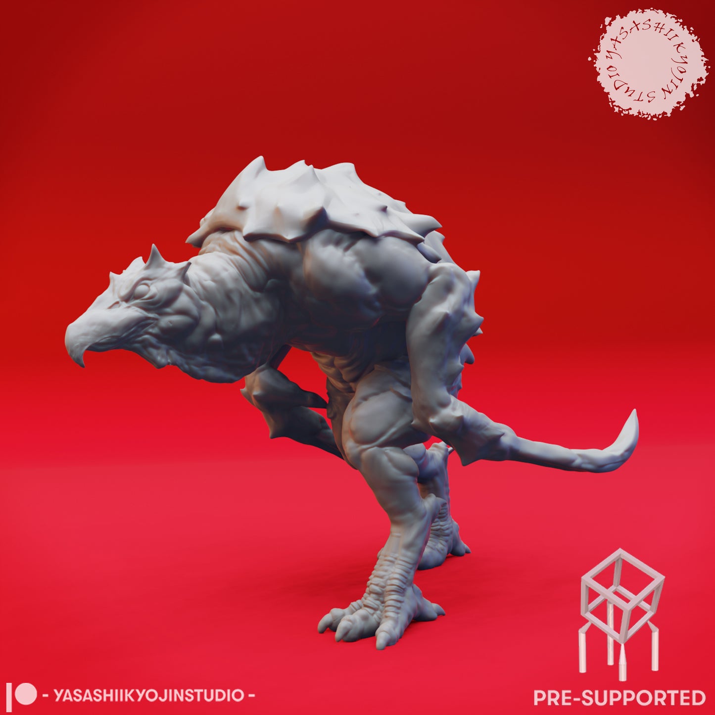 Hook Horror - Stalking - Tabletop Miniature (Pre-Supported STL)