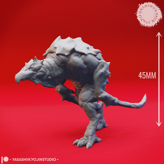 Hook Horror - Stalking - 3D Printed Mini for Tabletop Gaming, Dungeons and Dragons, Pathfinder, Kings of War and other RPG's