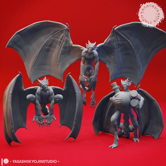 Plague of Imps - Bundle - 3D Printed Mini for Tabletop Gaming, Dungeons and Dragons, Pathfinder, Kings of War and other RPG's