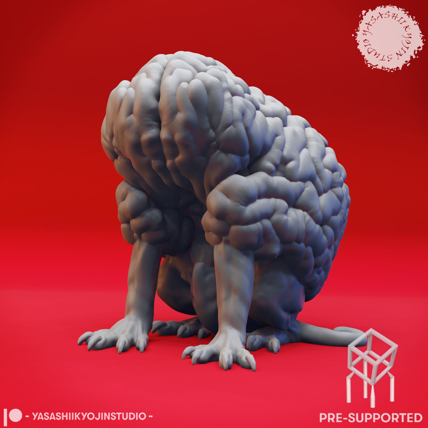 Intellect Devourers - Tabletop Miniatures (Pre-Supported STL)