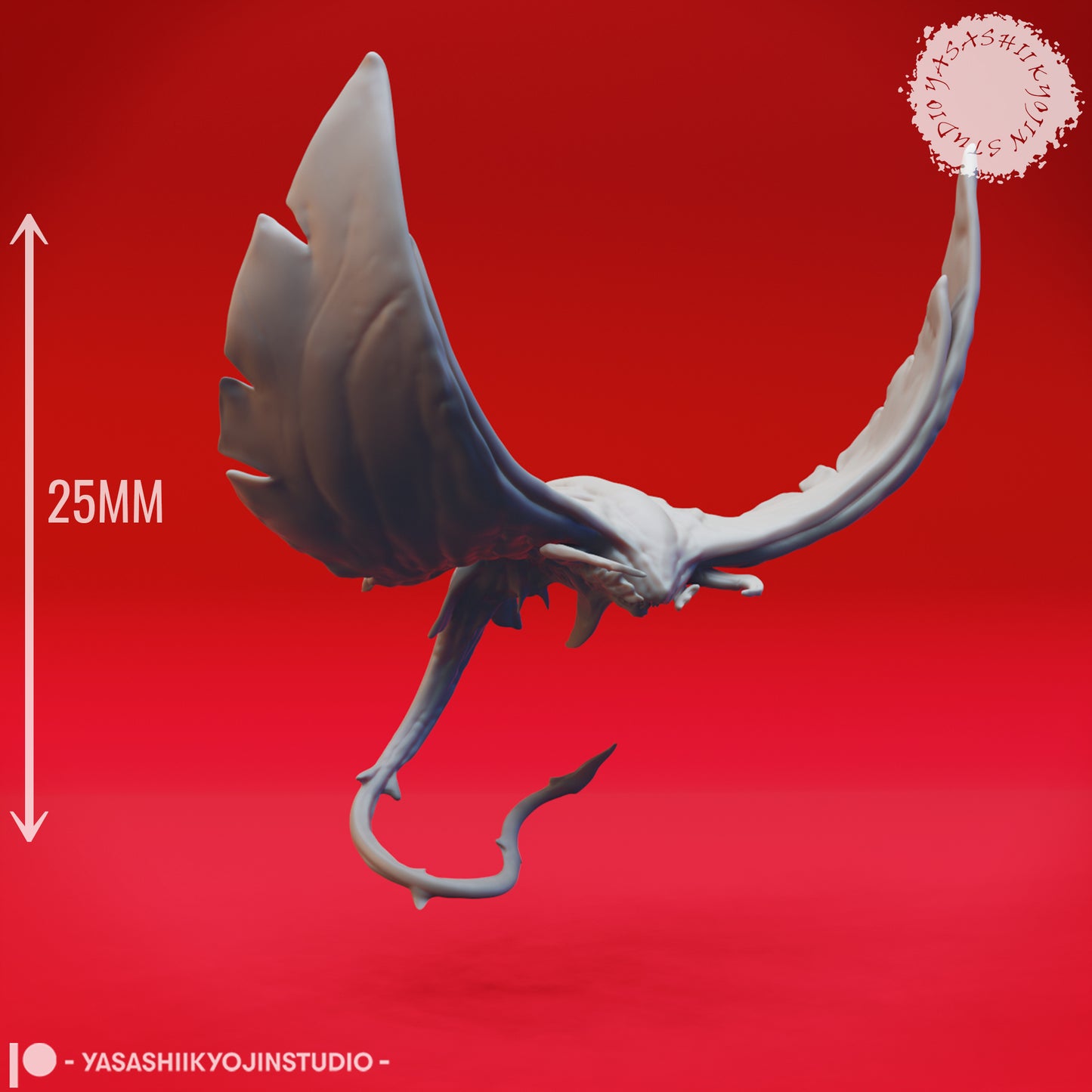 Ixitxachitl Swarm - Bundle - 3D Printed Mini for Tabletop Gaming, Dungeons and Dragons, Pathfinder, Kings of War and other RPG's