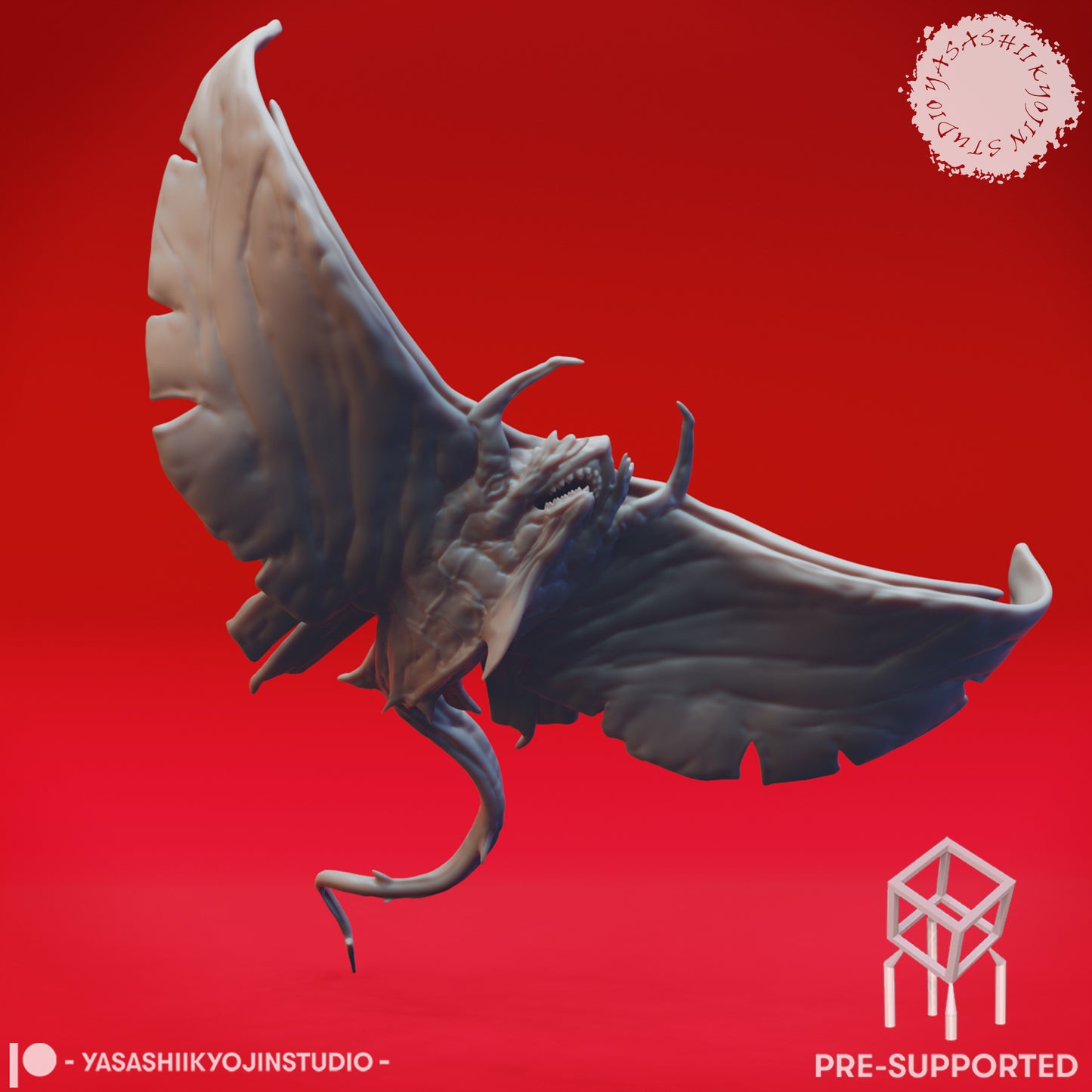 Ixitxachitl Swarm - Tabletop Miniatures (Pre-Supported STL)