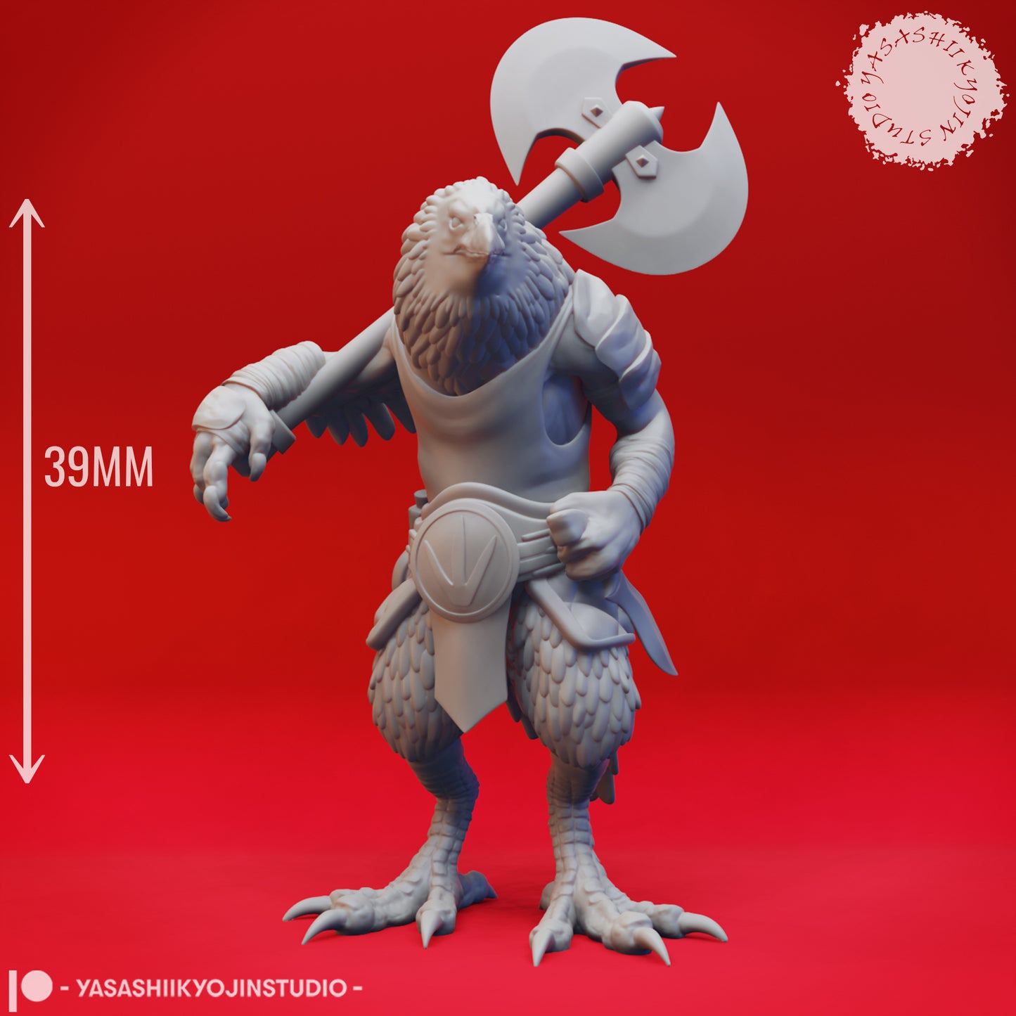 Kenku Mob - Bundle - 3D Printed Mini for Tabletop Gaming, Dungeons and Dragons, Pathfinder, Kings of War and other RPG's