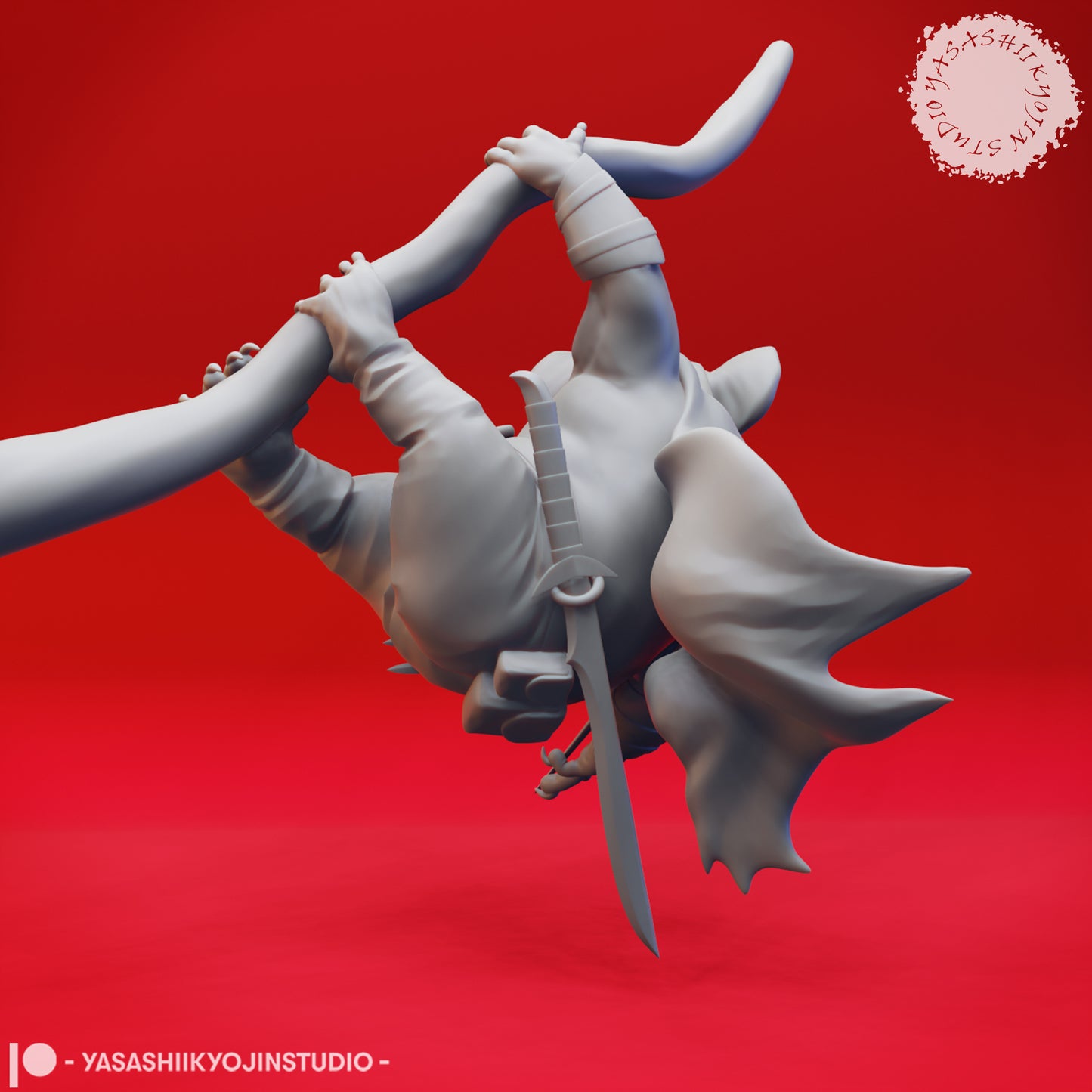 Koala-folk Rogue - Tabletop Miniature (Pre-Supported)
