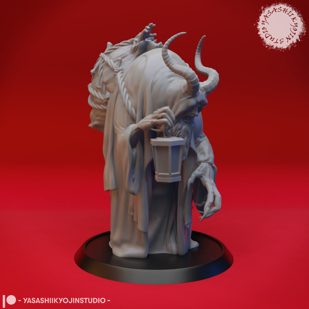 Krampus - 3D Printed Mini for Tabletop Gaming, Dungeons and Dragons, Pathfinder, Kings of War and other RPG's